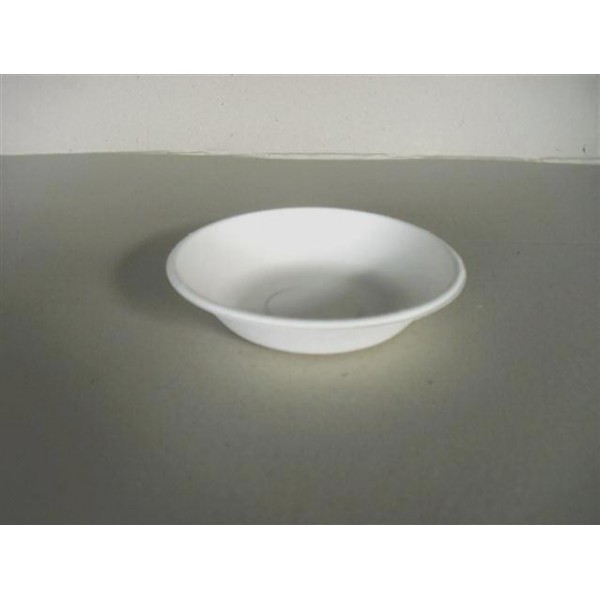 Piatto fondo bio-compostabile in polpa di cellulosa 460ml - immagine 3