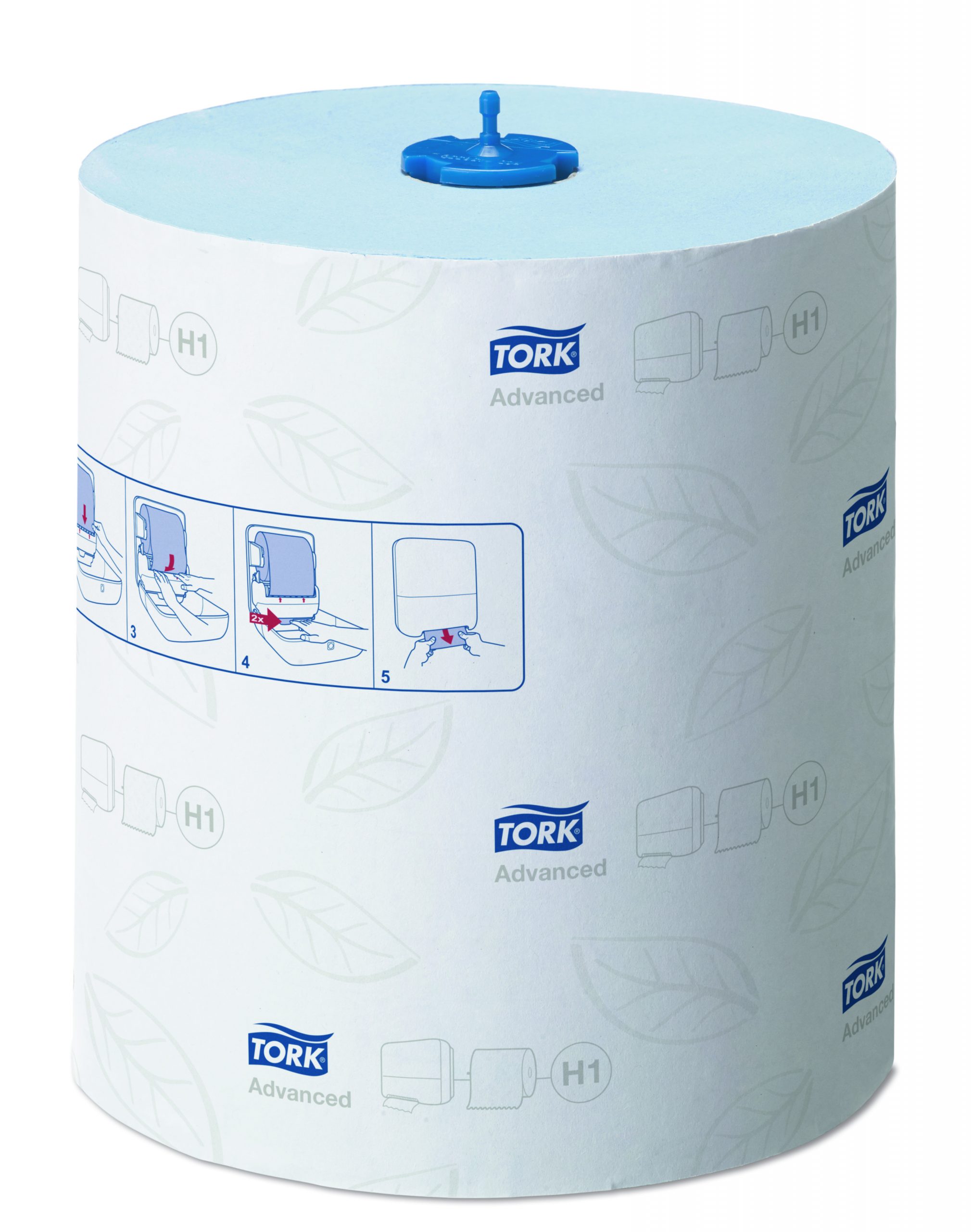 Asciugamani a rotolo blu Advanced