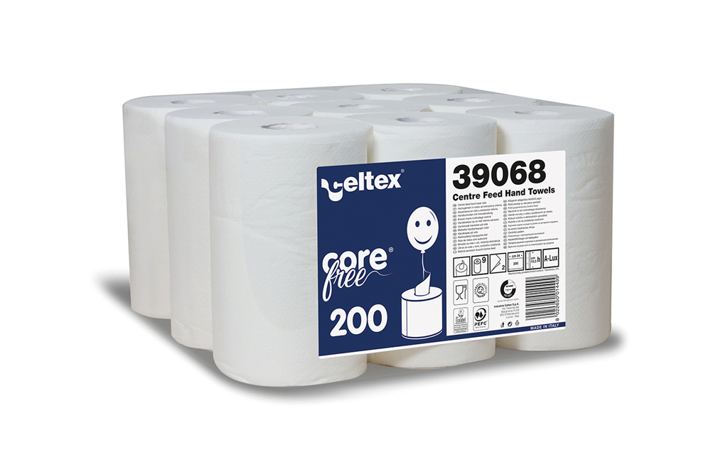 CORE FREE 200-ASCIUGAMANO A ROTOLO 1X9