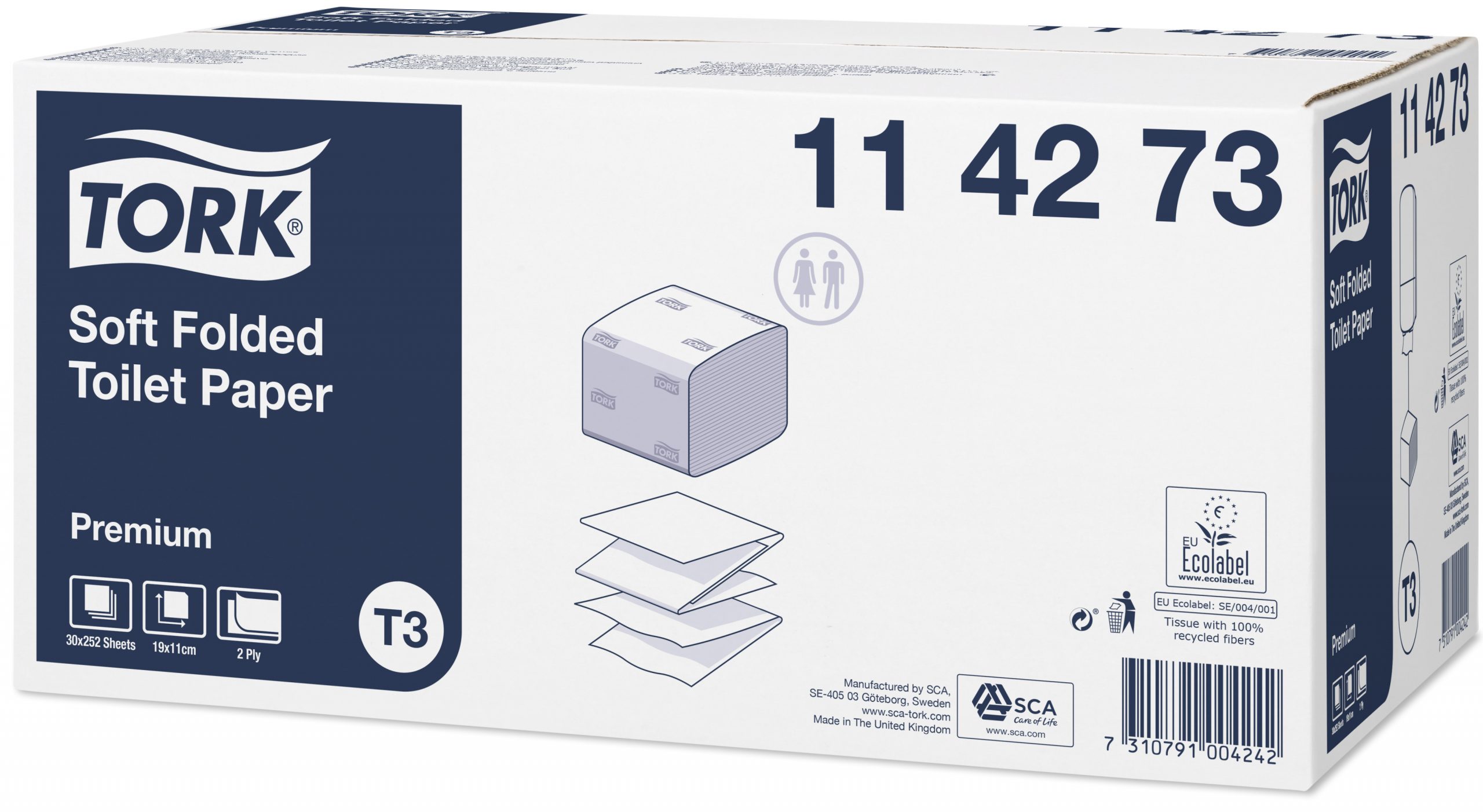 Tork Carta igienica intercalata Soft