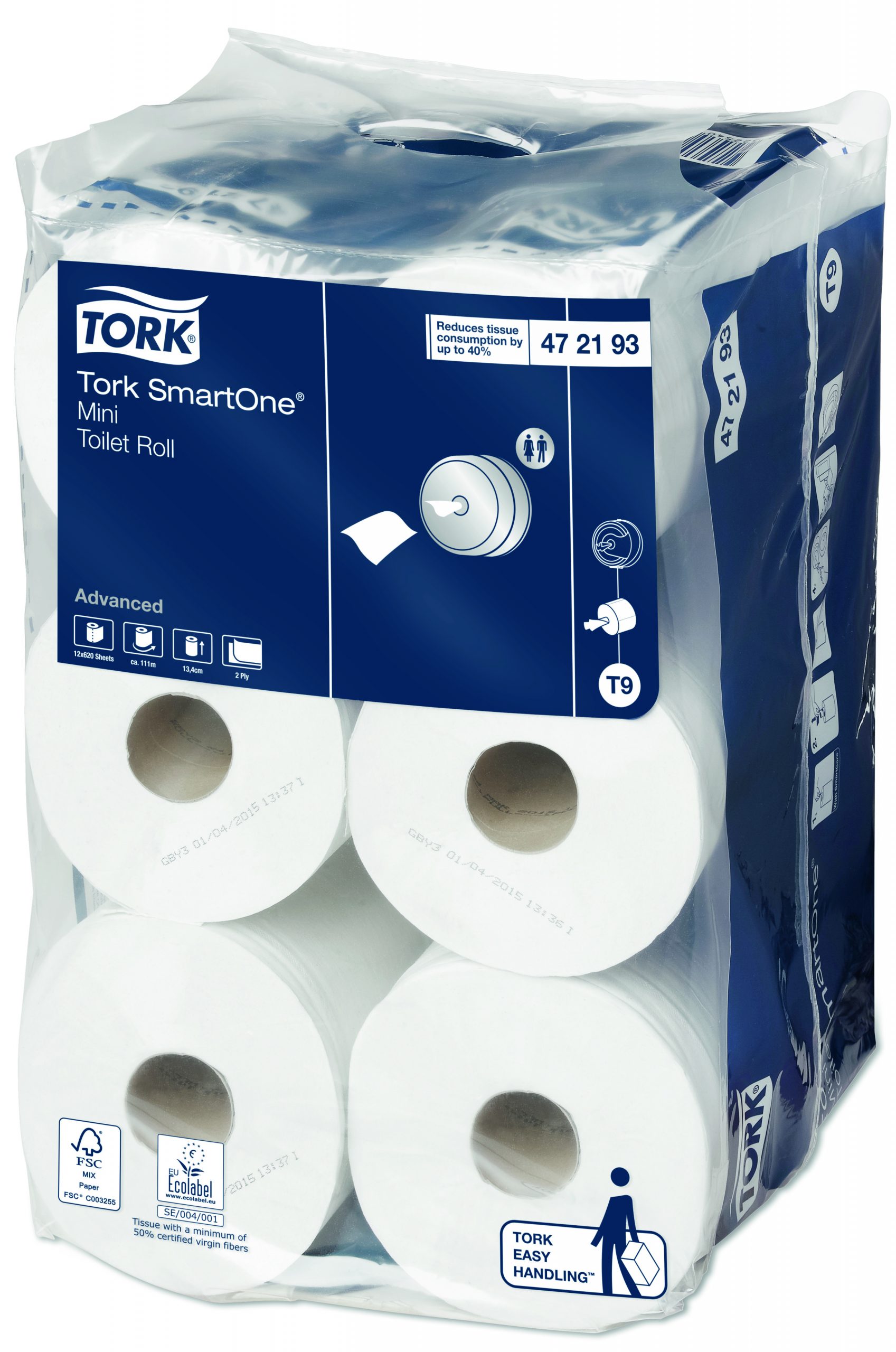 Tork Rotolo carta igienica SmartOne® Mini