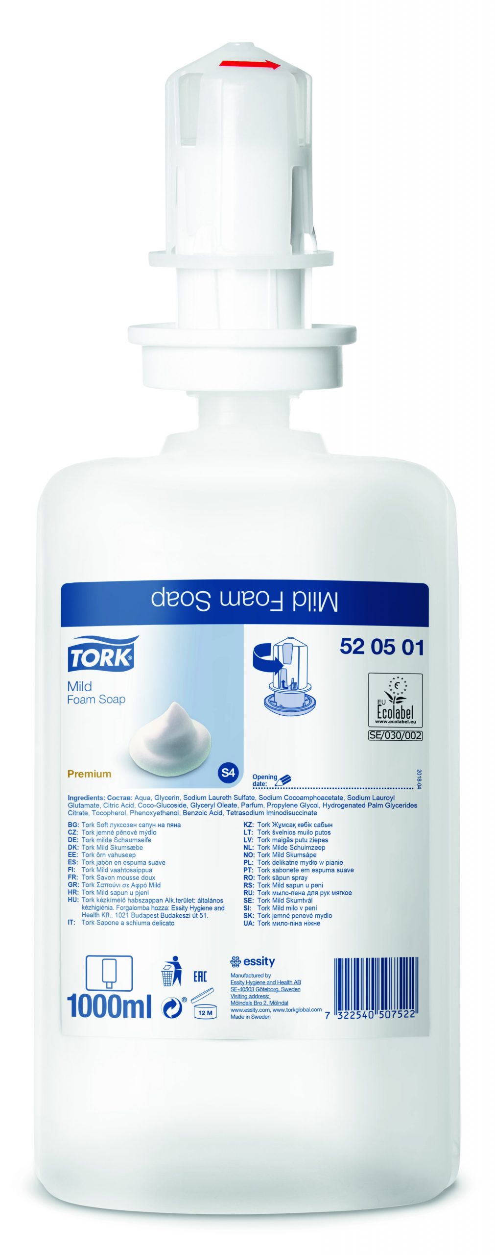 Tork Sapone a schiuma delicato (cosmetico)