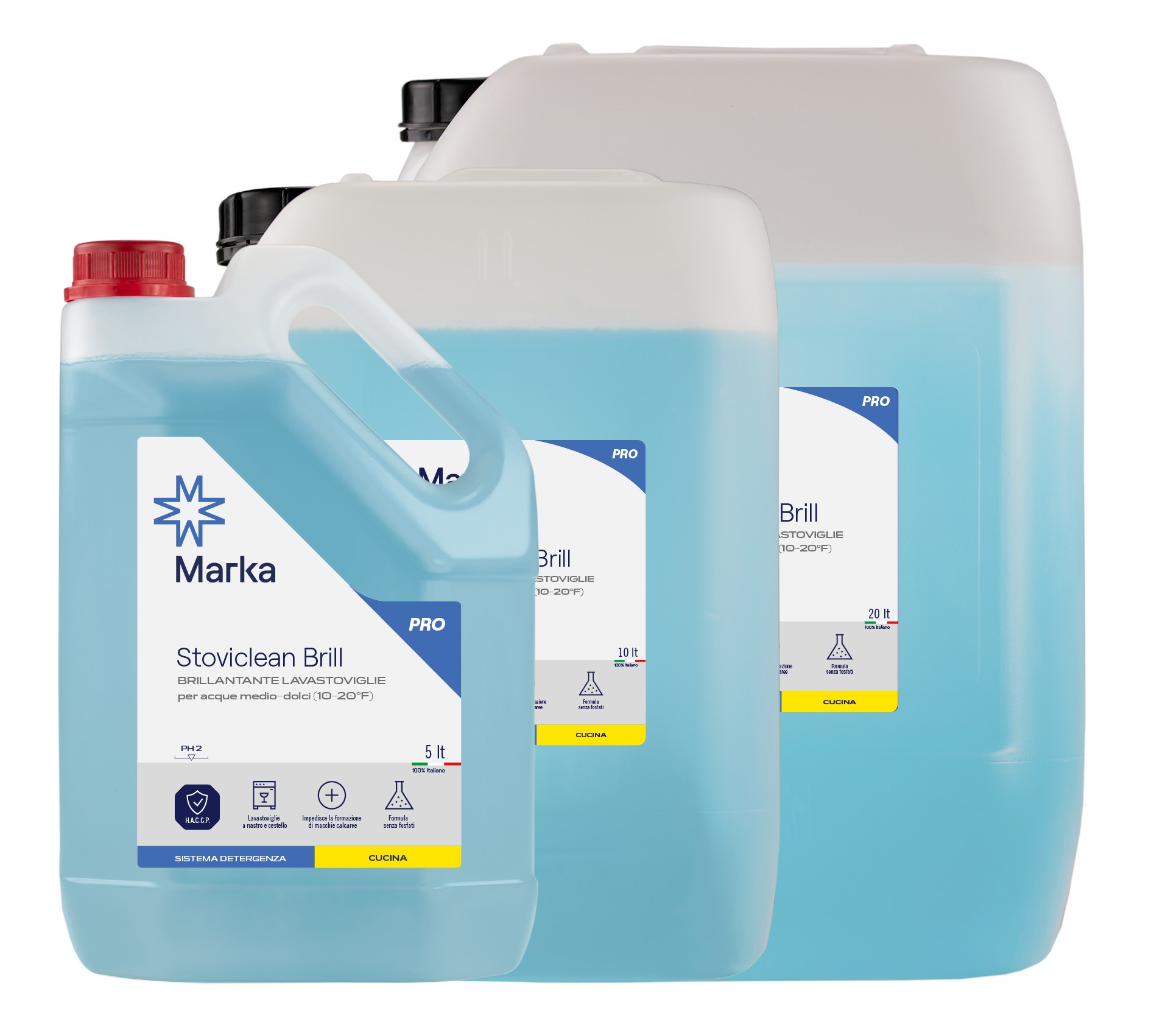 Brillantante lavastoviglie STOVICLEAN BRILL 10 lt