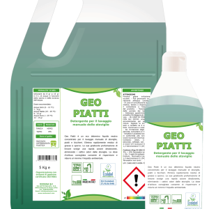 Detergente liquido Geo piatti Ecolabel, 5 kg