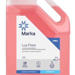 Detergente pavimenti LUX FLOOR, confezione 4 pezzi x 5 lt