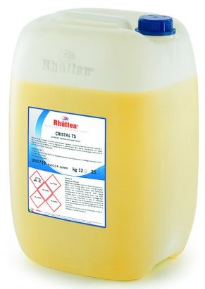 Detergente lavastoviglie, lavabicchieri CRISTAL T5 tanica da 12 kg