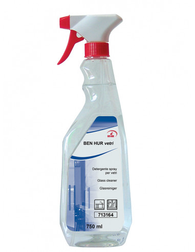 Detergente BEN HUR VETRI cf da750 ml 10 pz